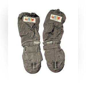 Black Toddler Elbow Length Gloves